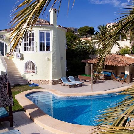 Villa Belucra,10P,Seaview,Jacuzzi,Pool Calpe Exterior foto