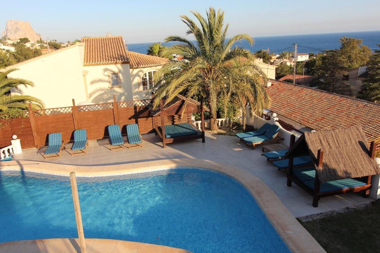 Villa Belucra,10P,Seaview,Jacuzzi,Pool Calpe Exterior foto